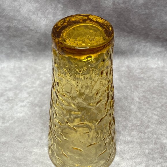 Anchor Hocking Milano 14oz Tumbler Honey Gold Mid Century Modern - Picture 4 of 5